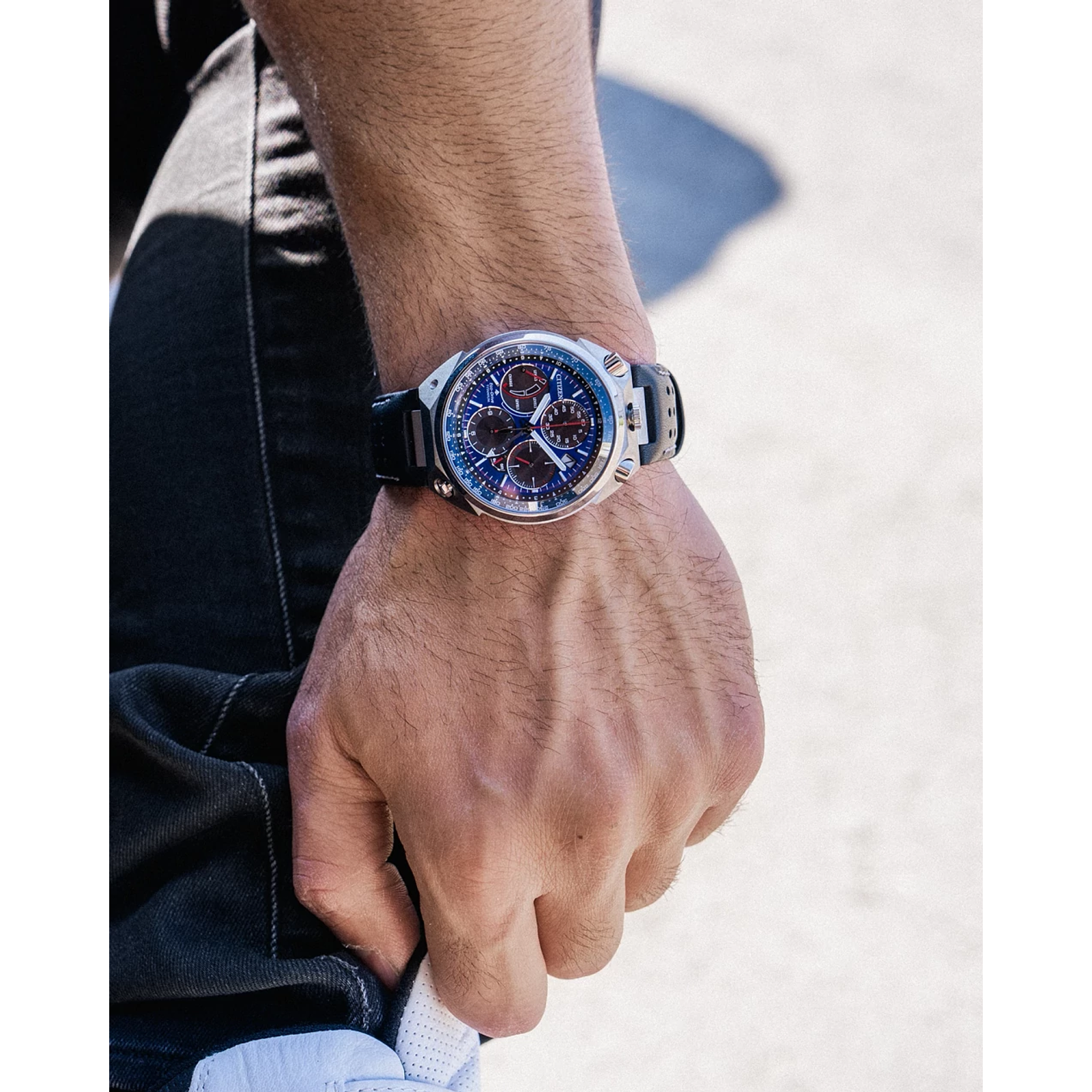 Reloj Citizen Promaster Tsuno Chronograph Racer edición especial movimiento artesanal AV0088-01L | Elegancia Relojeria
